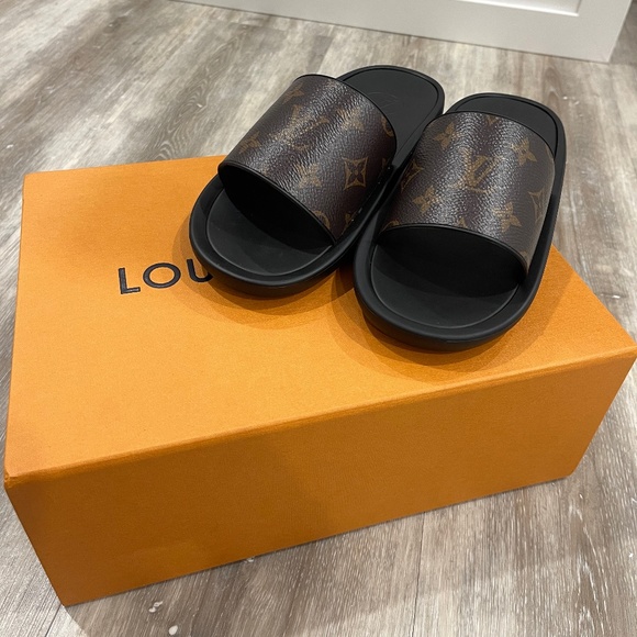 LOUIS VUITTON WOMENS MULES - Picture 1 of 3
